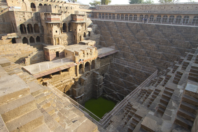 Abhaneri Step well, Rajasthan, India