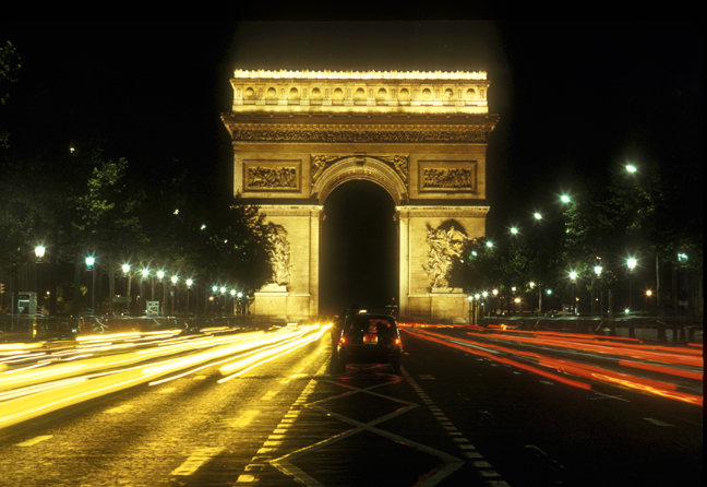 Arc de Triomphe, Paris, France