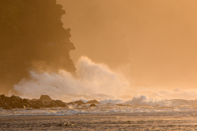 'Old man and the Sea' Kee Beach Kauai