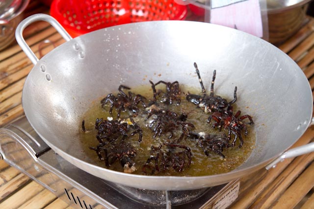 Deep Fried Tarantulas, Cambodia